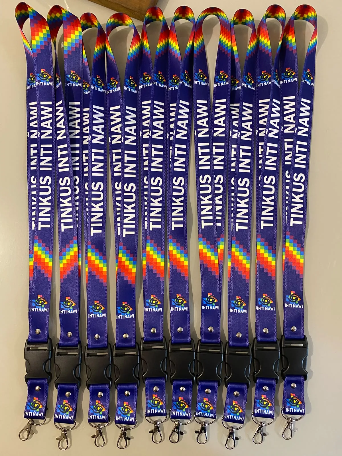Lanyards personalizados · Tinkus Inti Ñawi